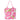 Poppies Pink Bucket Bag