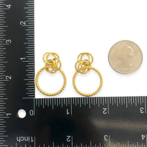 Water Resistant Multi Ring Earring