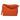 Leather Braided Handle Tote in Orange