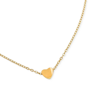 Water Resistant Heart Necklace