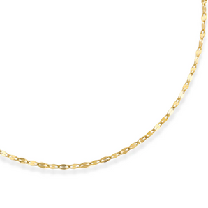 Water Resistant Oval Chain Necklace