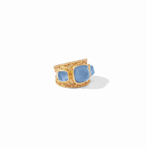 Trieste Statement Ring in Chalcedony