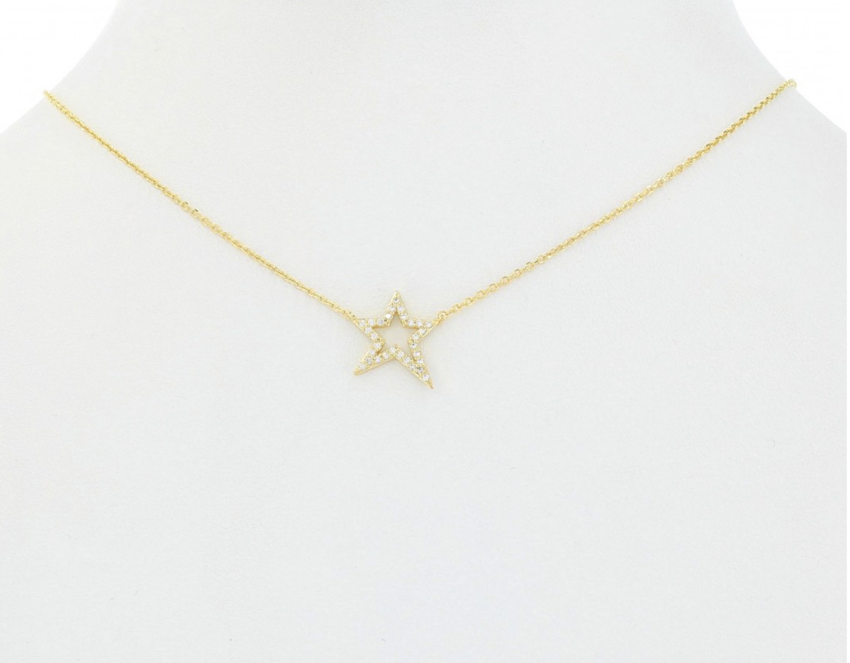 Open Star Necklace – ISABEL HARVEY
