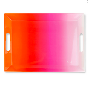 Pink Ombre Serving Tray