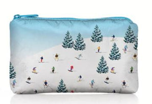 Mini Pouch in Bluebird Ski Day