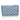 Cosmetic Pouch in Light Blue Shimmer Stars