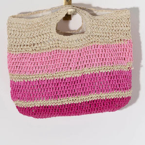 Carmend Top Handle Bag in Pink