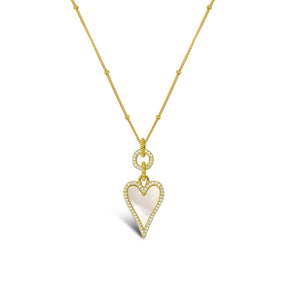 Beautiful Dripping Heart Necklace