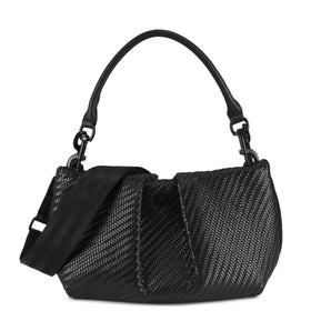 Savannah Bag in Black Braided Luxe