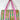 Weekender Bag in Tiger Pink/Green