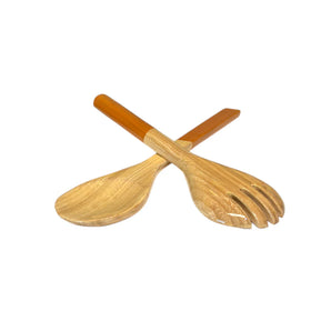 Small Salad Server in Caramel