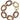 Earth Goddess Link Bracelet in Teak