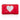 Pouch Chili Pepper Red with Heart