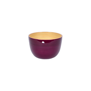 Bamboo Rice Bowl in Blackberry
