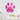 Paw Print Mirror