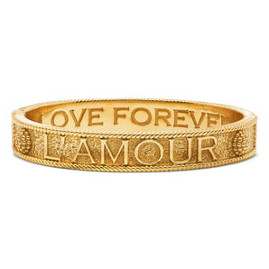 L'Amour Hinged Bangle