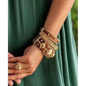 L'Amour Hinged Bangle