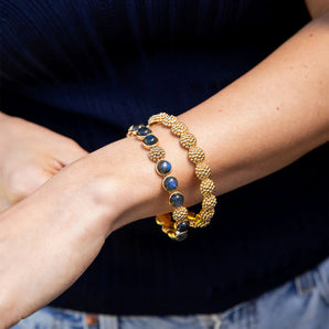 Berry Eternity Hinged Bangle
