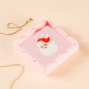 Trinkey Tray in Holly Jolly Santa