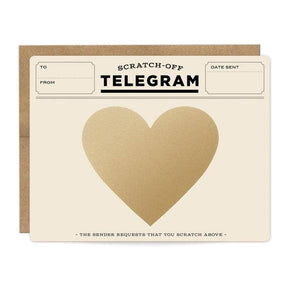 Scratch-off Card - Classic Telegram