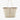 Departure Perforated Tote in Cream/Taupe