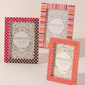 VIVA 5" X 7" MOSAIC STRIPES PICTURE FRAME
