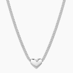 Lou Heart Charm Necklace