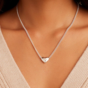 Lou Heart Charm Necklace