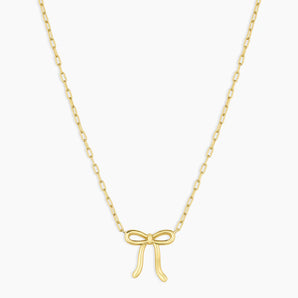 Put a Bow on it Necklace