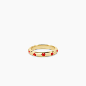 Amour Helium Heart Ring Size 8