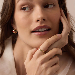 Amour Helium Heart Ring Size 6