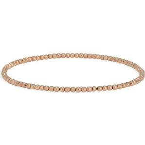 2mm Plain Beaded Bracelet