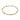 Alternating Beads Bracelet in Gold
