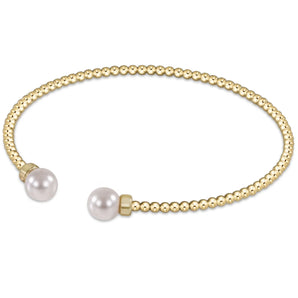 Classic 2mm Cuff in Pearl