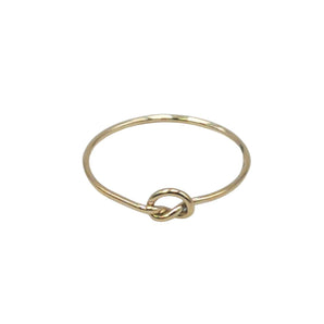 Love Knot Stackable Ring