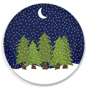 Midnight Snow Tray