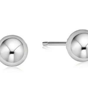 8mm Ball Stud in Sterling Silver