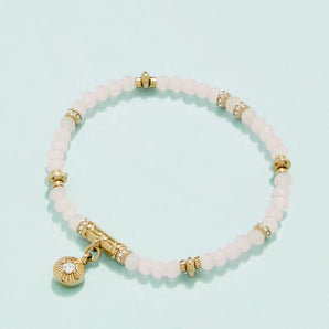 Water Resistant Wexford Harbour Bracelet in Pink