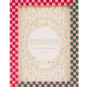 VIVA 5" X 7" CHECK PICTURE FRAME