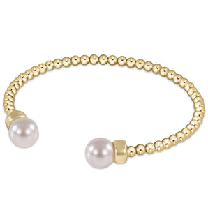 Classic 3mm Cuff in Pearl