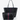 Departure Stripe Tote in Black/Navy