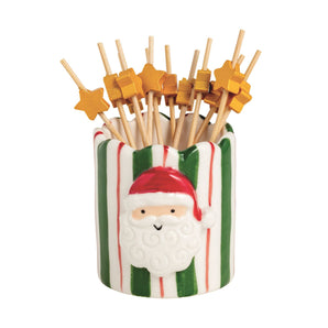 Santa Toothpick Holder