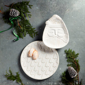 White Christmas Platter