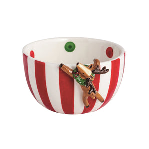 Hanging Reindeer Tibit Bowl