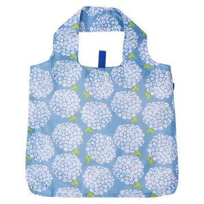 Reusable Shopper Bag in Hydrangea Blossoms
