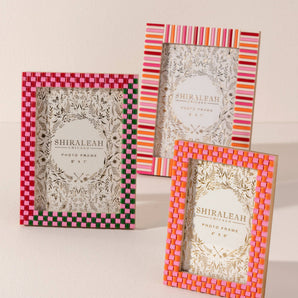 VIVA 5" X 7" CHECK PICTURE FRAME