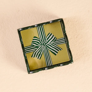 Trinkey Tray in Green Bow