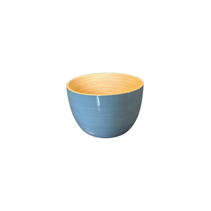 Bamboo Rice Bowl in Dove Blue