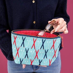Medium Pouch in Ski Time