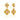 Berry Clover Duo Earring in MOP